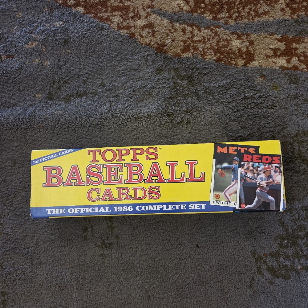 1986 TOPPS Baseball complete Set